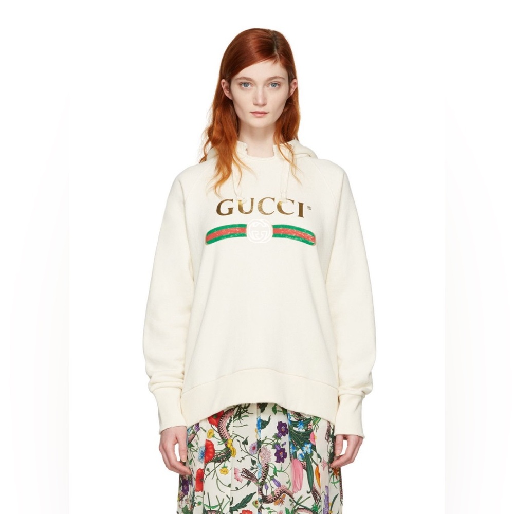 Vintage 80s Yellow  Gucci
Bootleg Crewneck (M)